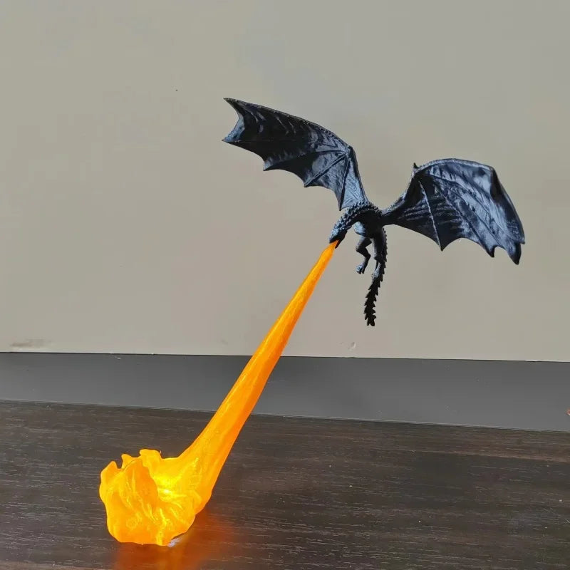 Domavius™ Drakorya — Lampe Dragon Bibliothèque Lumineuse